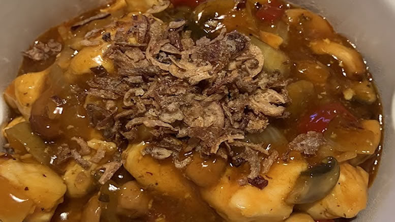 Chinese Cashew & Mushroom Chicken