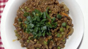 Japanese curry minced beef