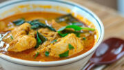 malaysian laska fish soup