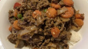 miso gohcujang beef mince