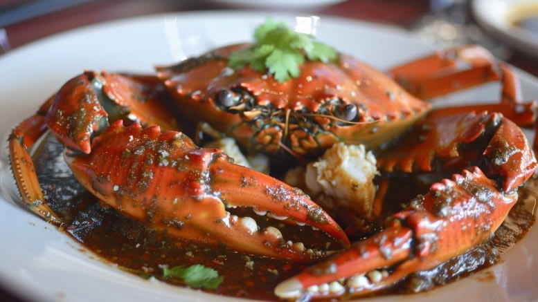 singaporean peppery crab