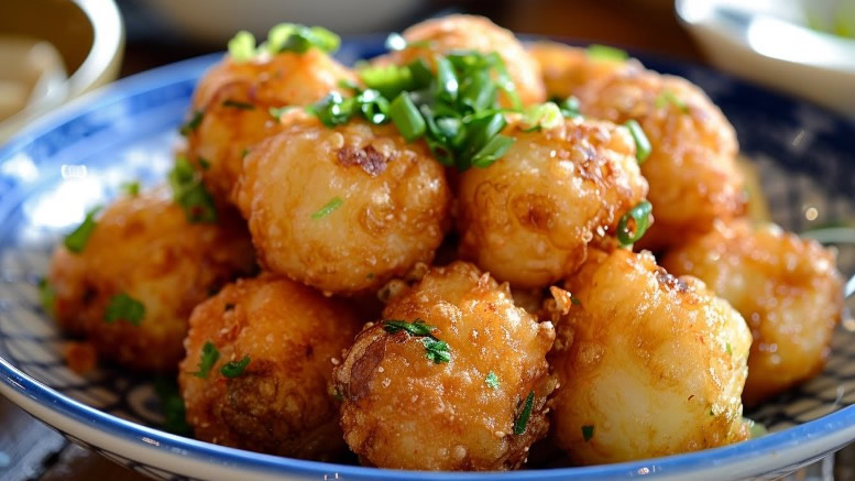 Taiwanese shrimp balls