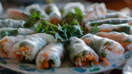 vietnamese rice paper rolls